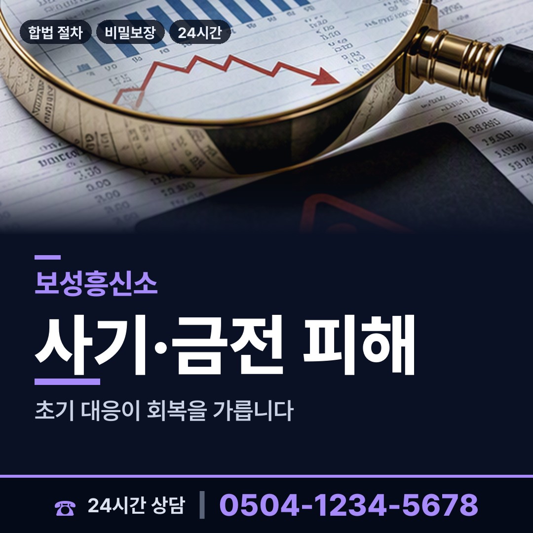 보성 벌교읍 흥신소비용 상담 안내